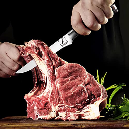 imarku 6-Inch Boning Knife for Meat and Poultry
