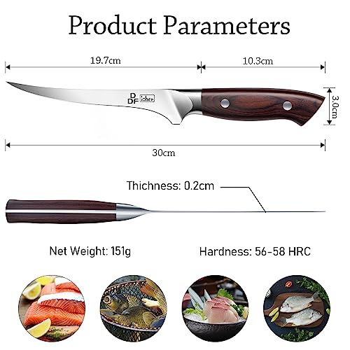 7 Inch Professional Fillet Knife - Japanese Stainless Steel