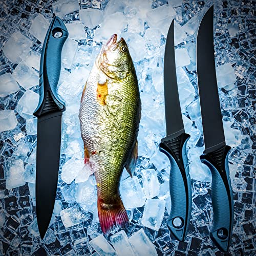 KNINE OUTDOORS Fish Fillet Knife Set - Filleting Kit