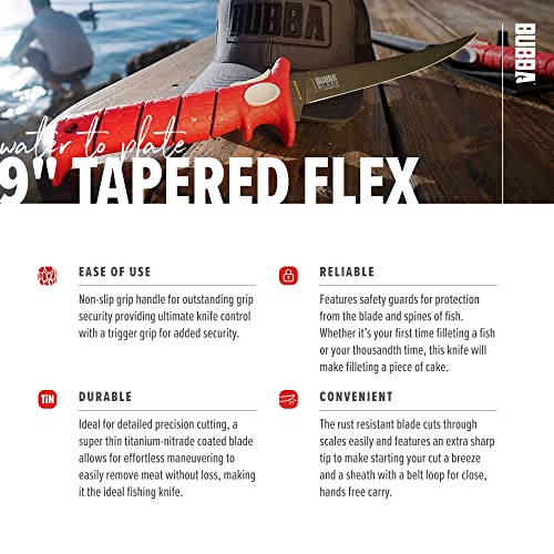 Bubba 9" Flex Fillet Knife for Fishing