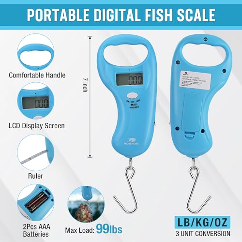 Mossy Oak 6-Piece Fishing Tools Set for Men