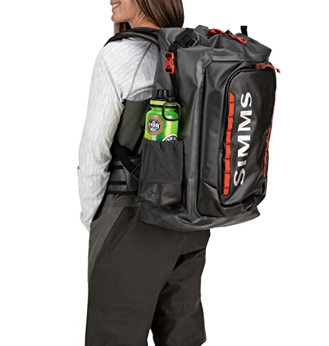 Simms Waterproof Roll Top Backpack - Black