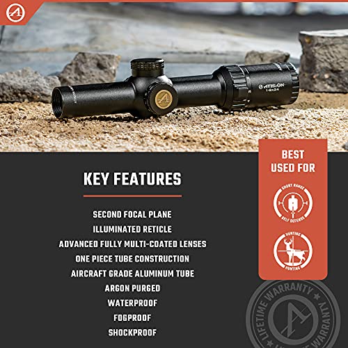 Athlon Optics 214005: Argos HMR 4-20X50 Mildot SFP