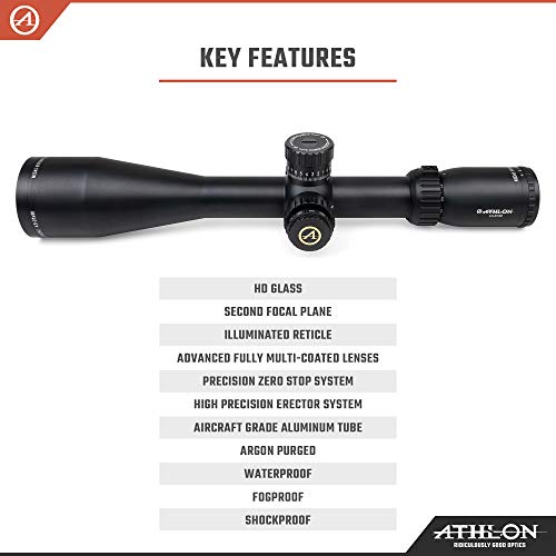 Athlon Optics Midas BTR GEN2 Riflescope 4.5-27x50 - Black