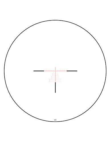 Trijicon Tenmile 3-18x44 FFP Riflescope, Red/Green MRAD