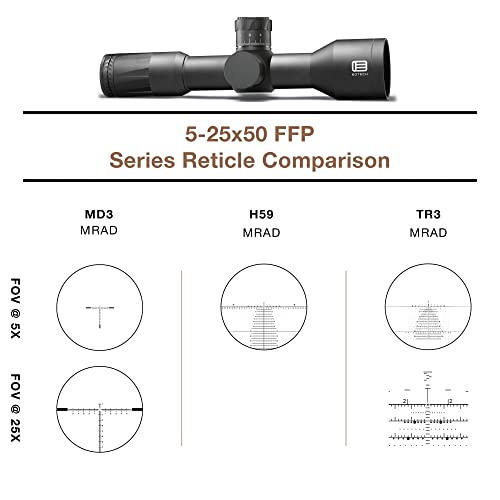 EO Tech Vudu 5-25x50 First Focal Plane Scope