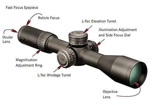 Vortex Optics Razor HD Gen II Scope - EBR-7C Reticle