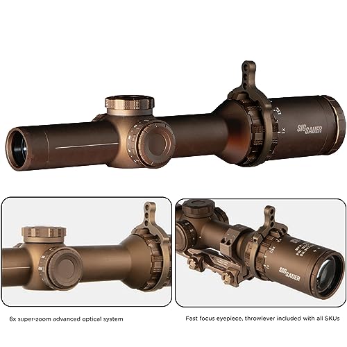 SIG SAUER TANGO6T 1-6x24mm Illuminated Reticle Riflescope