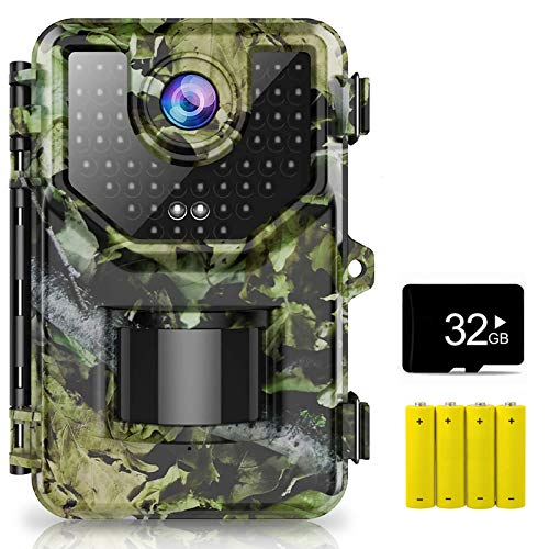 Vikeri Trail Camera: 20MP Game Cam with Night Vision