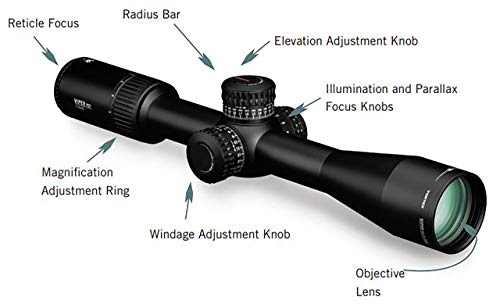Vortex Viper PST Gen II 3-15x44 FFP Rifle Scope