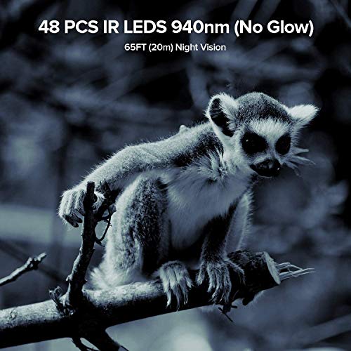 Vikeri Trail Camera: 20MP Game Cam with Night Vision