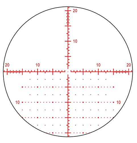 Extreme Long Range Rifle Scope 4.5-30x56 34mm MOA