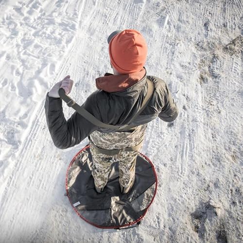 Simms Taco Wader Bag - Versatile Wader Storage Duffel with Changing Mat for Hunting & Fishing, Wader & Boot Storage, Dry Storage Bag with Mesh Ventilation, Foldable Wader Bag, Anvil