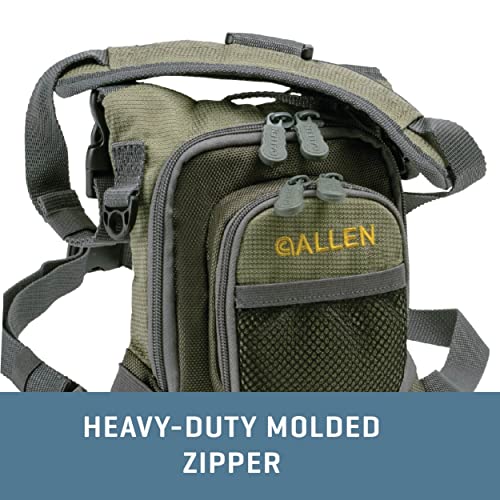 Allen Company Fall River Fly Fishing Chest Pack - Fits up to 4 Tackle/Fly Boxes and Other Accessories - Olive