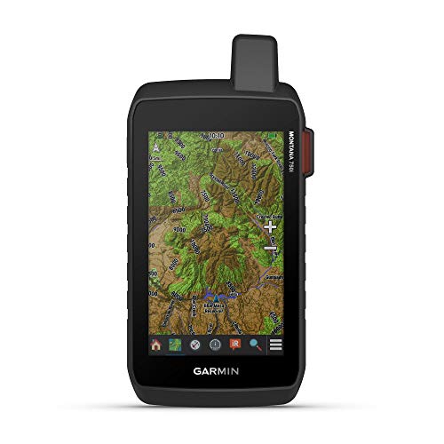 Garmin Montana 750i, Rugged GPS Handheld with Built-in inReach Satellite Technology and 8-megapixel Camera,Glove-Friendly 5"" Color Touchsreen" (010-02347-00)