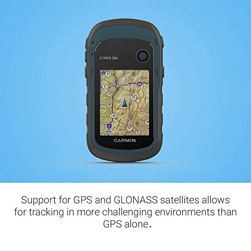 Garmin eTrex 22x, Rugged Handheld GPS Navigator (Renewed)