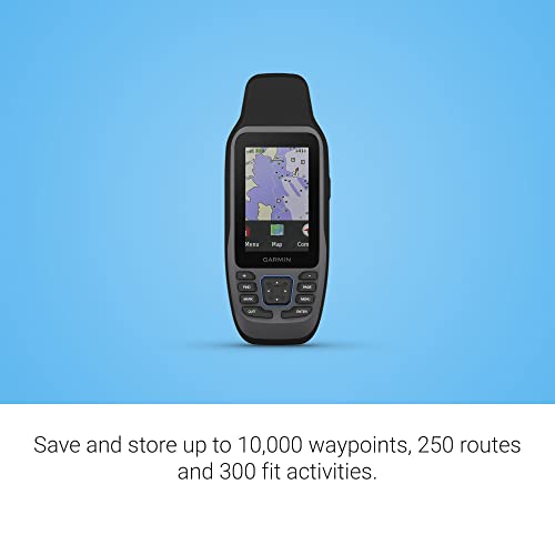 Garmin GPSMAP 79sc, Marine GPS Handheld Preloaded With BlueChart g3 Coastal Charts, Rugged Design and Floats in Water