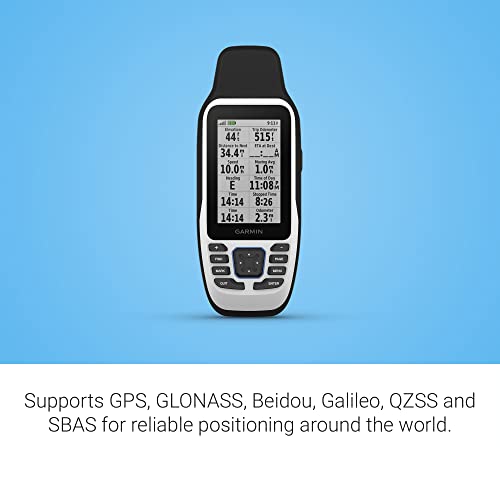 Garmin GPSMAP 79s, Marine GPS Handheld with Worldwide Basemap, Rugged Design and Floats in Water