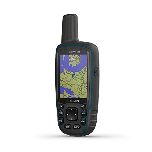 Garmin GPSMAP 64x, Handheld GPS, Preloaded with TopoActive Maps (Renewed)