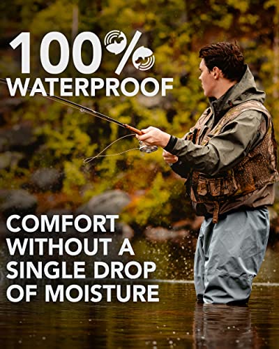 Foxelli Waterproof Chest Waders for Men & Women