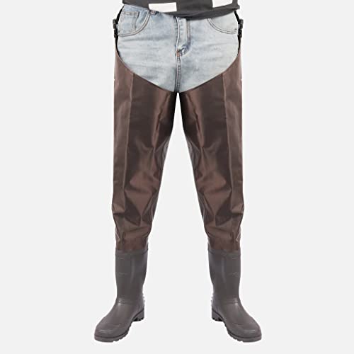 Unisex Waterproof Bootfoot Hip Waders for Fishing & Hunting