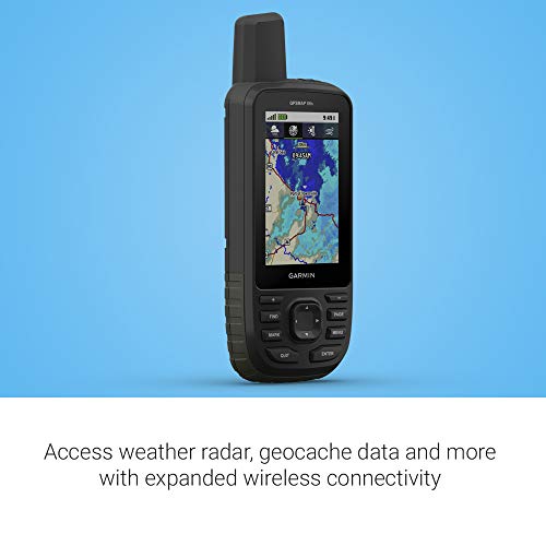 Garmin GPSMAP 66s, Rugged Multisatellite Handheld with Sensors, 3" Color Display