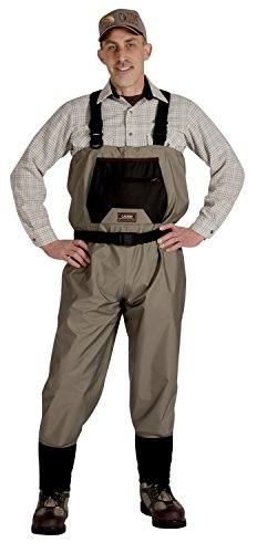 Caddis Men's Breathable Stockingfoot Waders - Large Tan