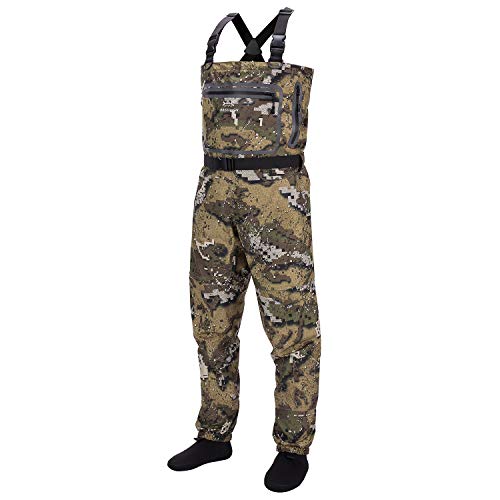 BASSDASH Lightweight Veil Camo Chest Waders for Men