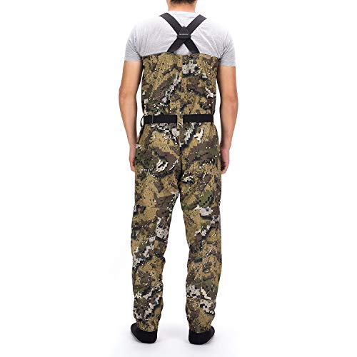 BASSDASH Lightweight Veil Camo Chest Waders for Men