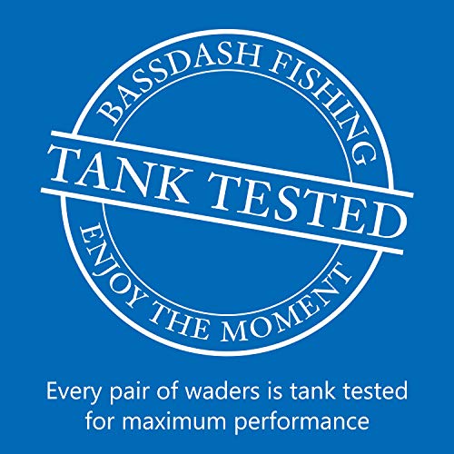 BASSDASH Lightweight Veil Camo Chest Waders for Men
