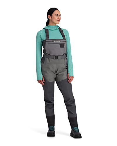 Simms Women's Freestone Chest-High Fishing Waders, Slate, Medium