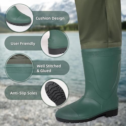 Men's and Women's Waterproof Chest Waders for Hunting