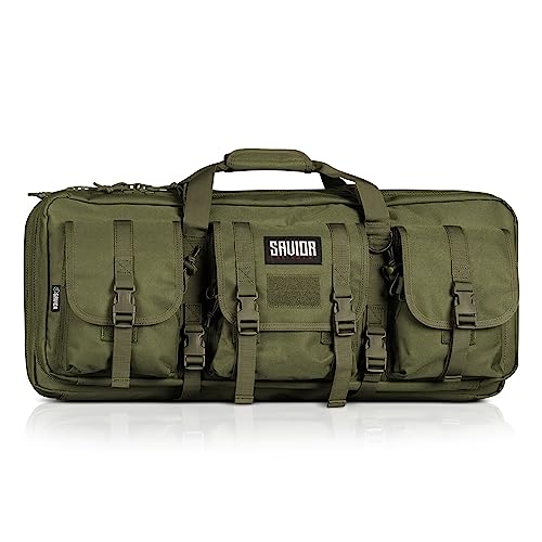 Savior Equipment American Classic Double Gun Case, Green