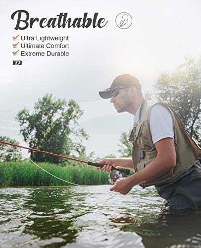 Dark Lightning Insulated Breathable Chest Waders for All Seasons