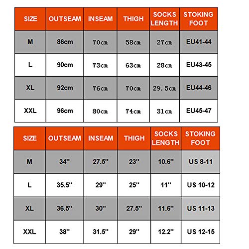 Kylebooker All-Season Stockingfoot Hip Waders (Size L)