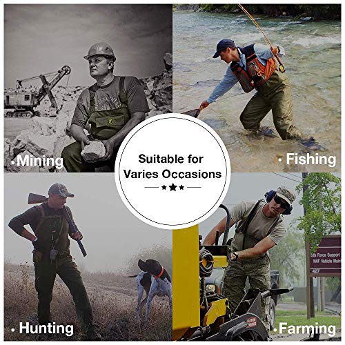 TIDEWE Bootfoot Chest Wader for Fishing & Hunting