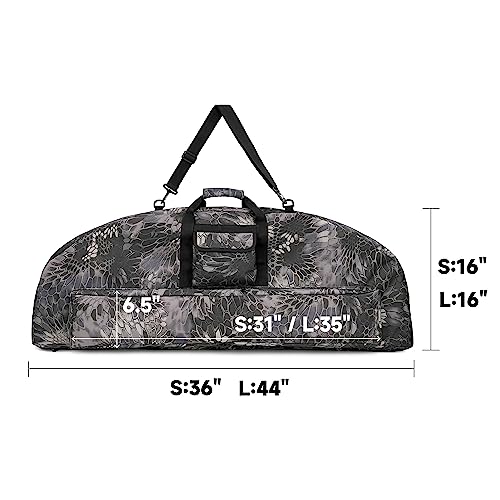 TaktZeit Soft Compound Bow Case with Adjustable Strap