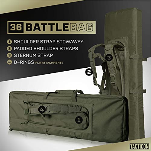 Tacticon Double Rifle Bag | Waterproof Padded Carbine