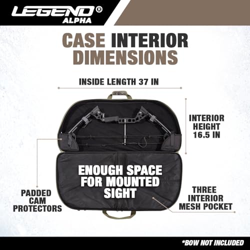 Alpha Compound Bow Case - Fits Compact Arrow Cases