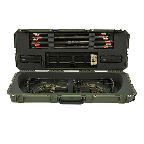 SKB iSeries Green Military Grade Bow Case with Wheels