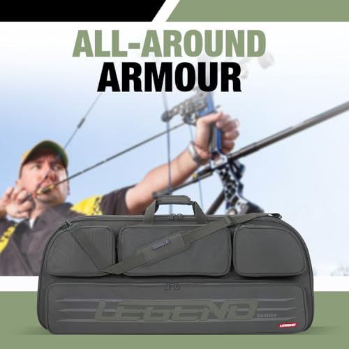 Army Green Compound Bow Backpack with Cam Protectors