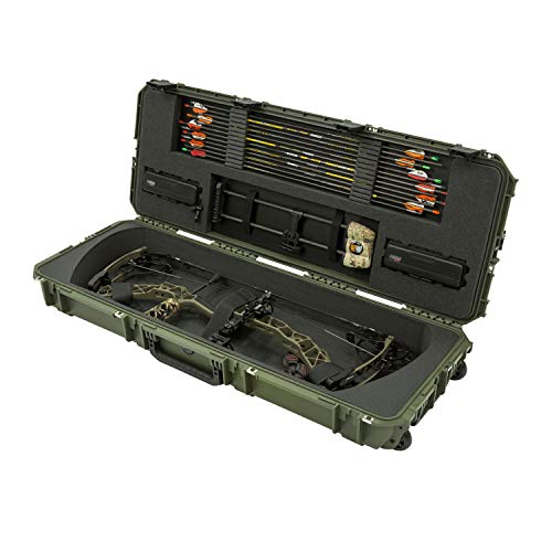 SKB iSeries Green Military Grade Bow Case with Wheels
