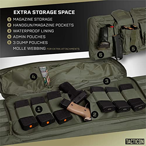 Tacticon Double Rifle Bag | Waterproof Padded Carbine