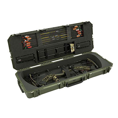 SKB iSeries Green Military Grade Bow Case with Wheels