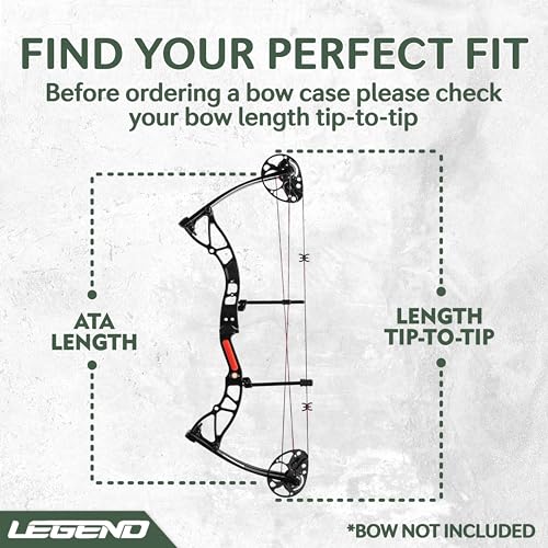 Legend Essential Compound Bow Case with Arrow Tube