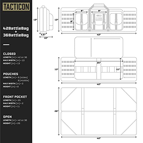 Tacticon Double Rifle Bag | Waterproof Padded Carbine