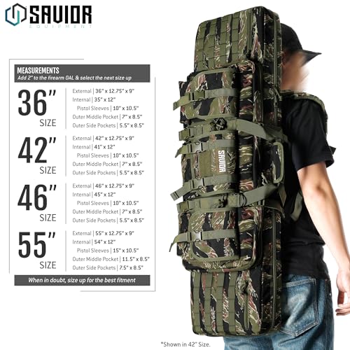 Savior American Classic Tactical Double Long Gun Bag