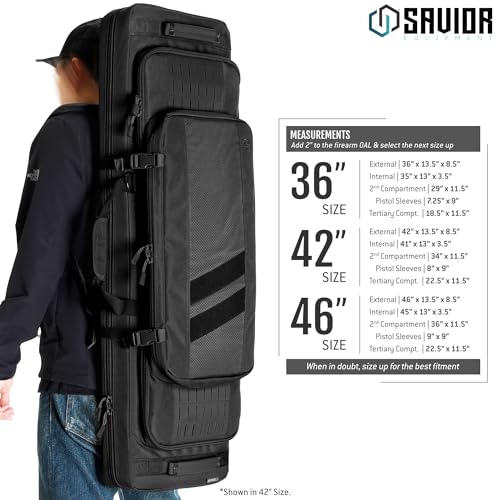 Savior Equipment Tactical Double Long Gun Bag - 42
