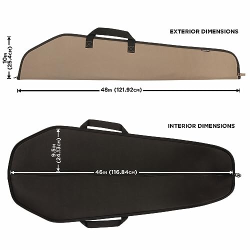 Allen Company 46-Inch Durango Rifle Case - Tan