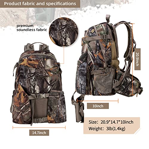 BLISSWILL Outdoor Hunting Daypack for Rifle and Bow